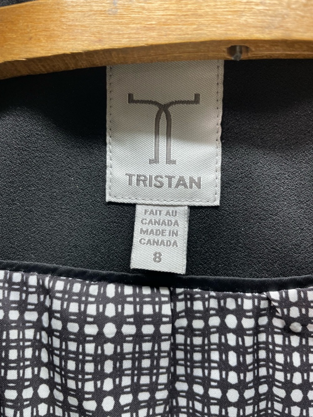 Tristan Blazer Women Size 8‎ Black Condition Tailored Stand Collar Jacket - Picture 2 of 9